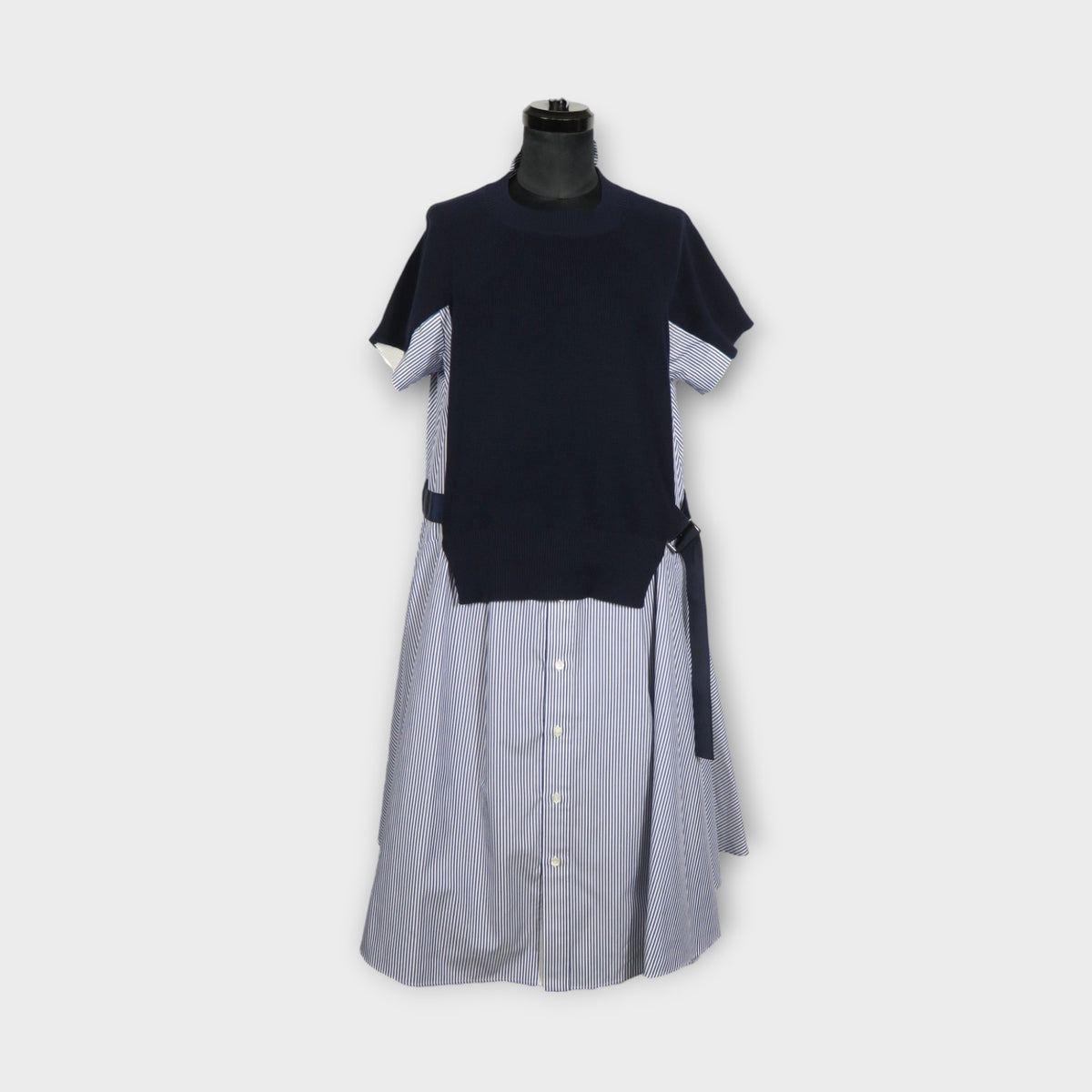 新品】sacai サカイ MatteTaffeta Dress 1 最終お値下【新品】sacai 