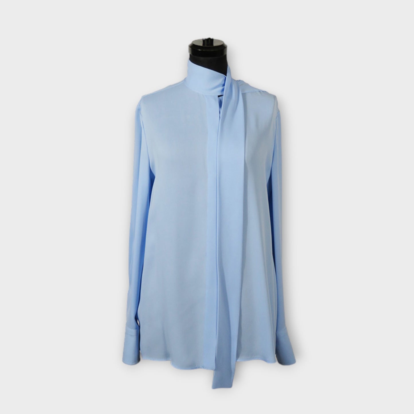 VALENTINO Bow-Detailed Long-Sleeved Shirt