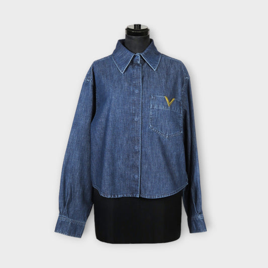 VALENTINO CAMICIA DENIM