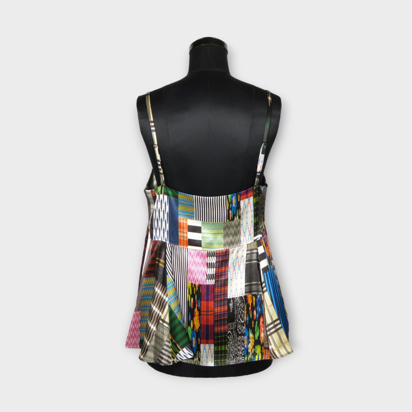 ANREALAGE PATCHWORK PRINT CAMISOLE