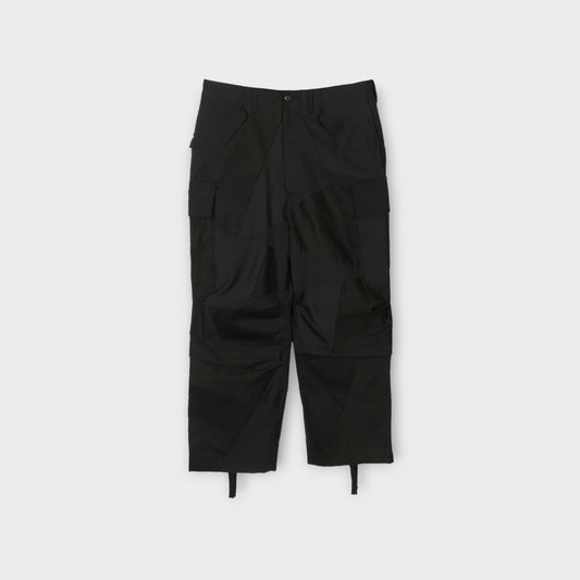 ANREALAGE PANEL PATCHWORK CARGO PANTS