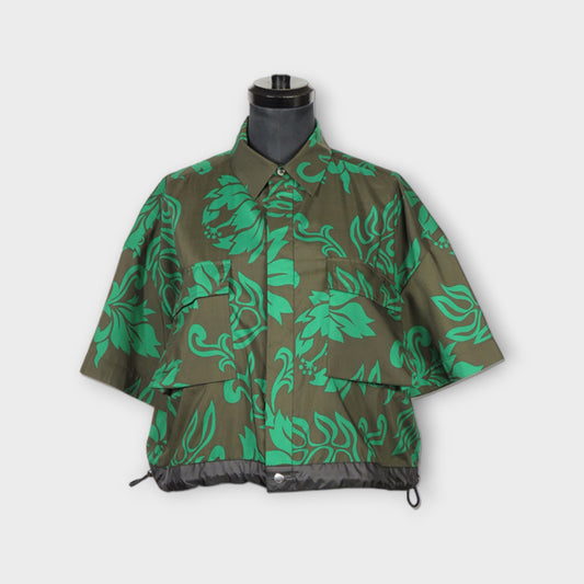 sacai Floral Print Shirt