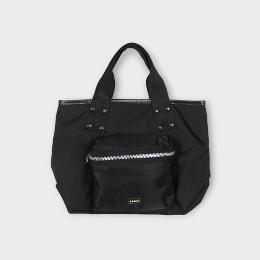 sacai Coal Tote Bag Medium