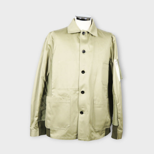 sacai Cotton Chino x Nylon Twill Blouson