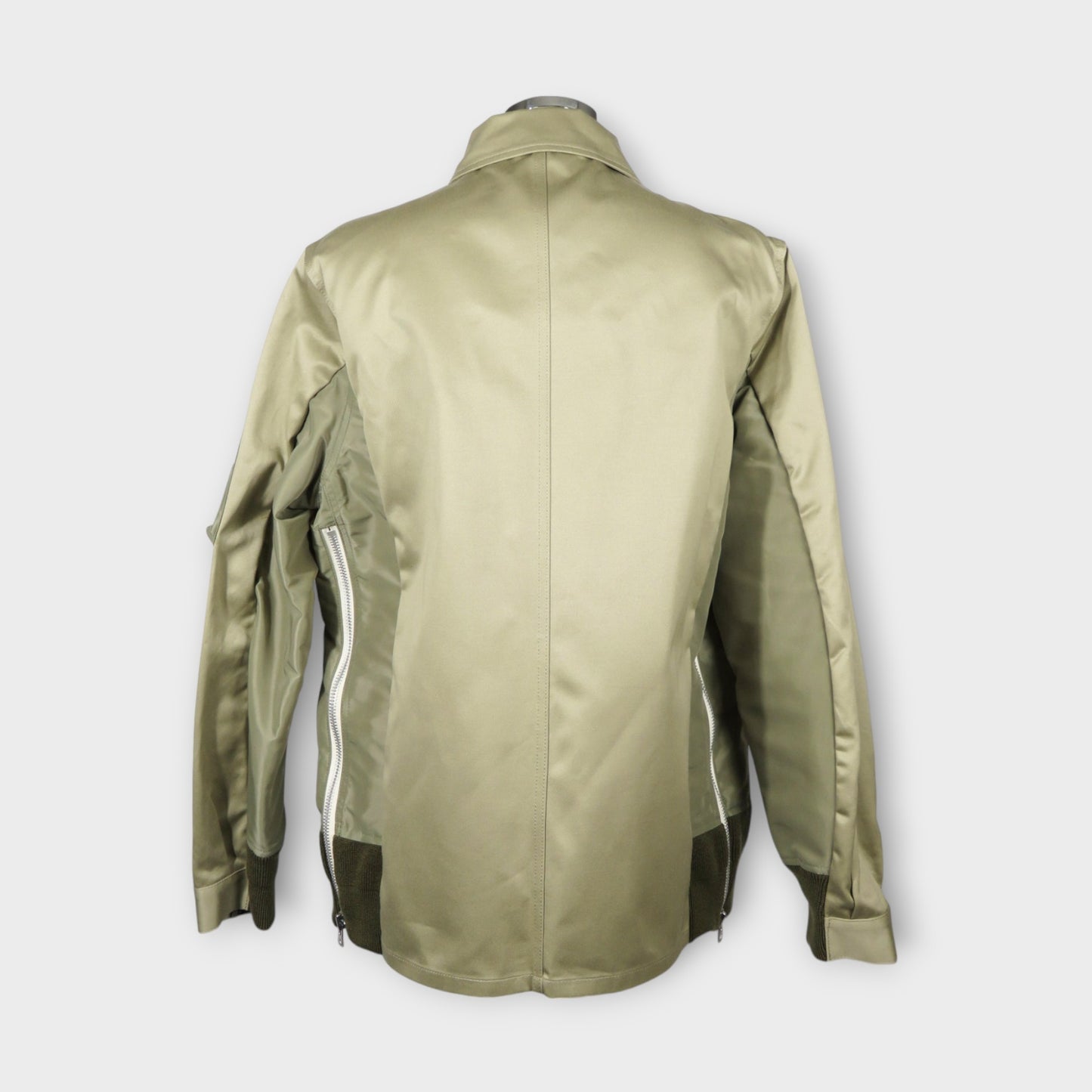 sacai Cotton Chino x Nylon Twill Blouson