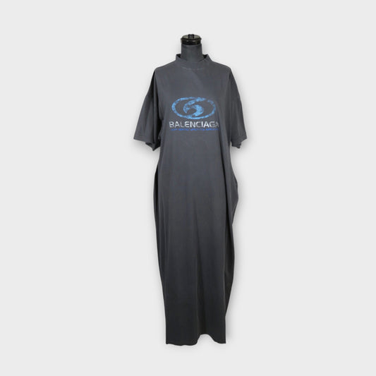 BALENCIAGA Maxi T-Shirt Dress