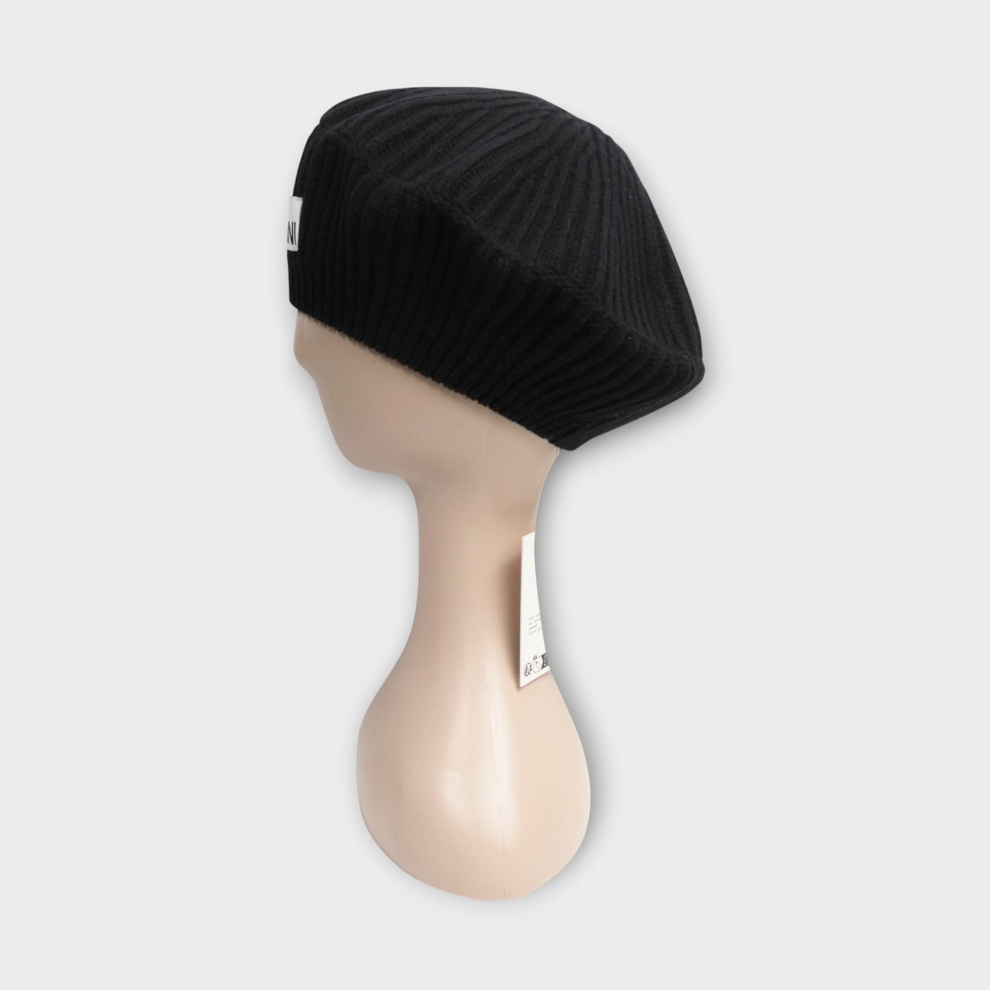 GANNI Structured Rib Beret