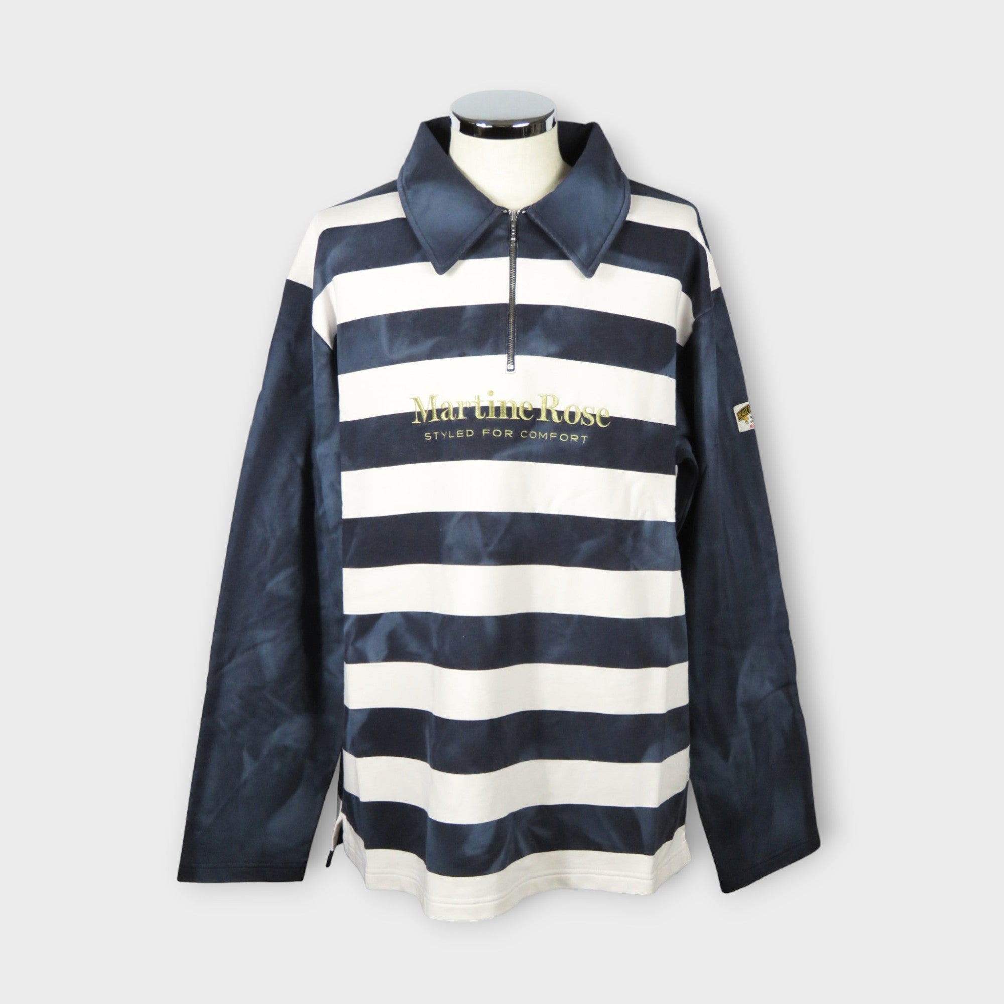 Martine Rose ZIP UP POLO