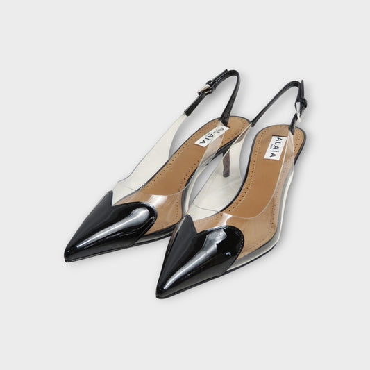 ALAÏA  SLINGBACKS