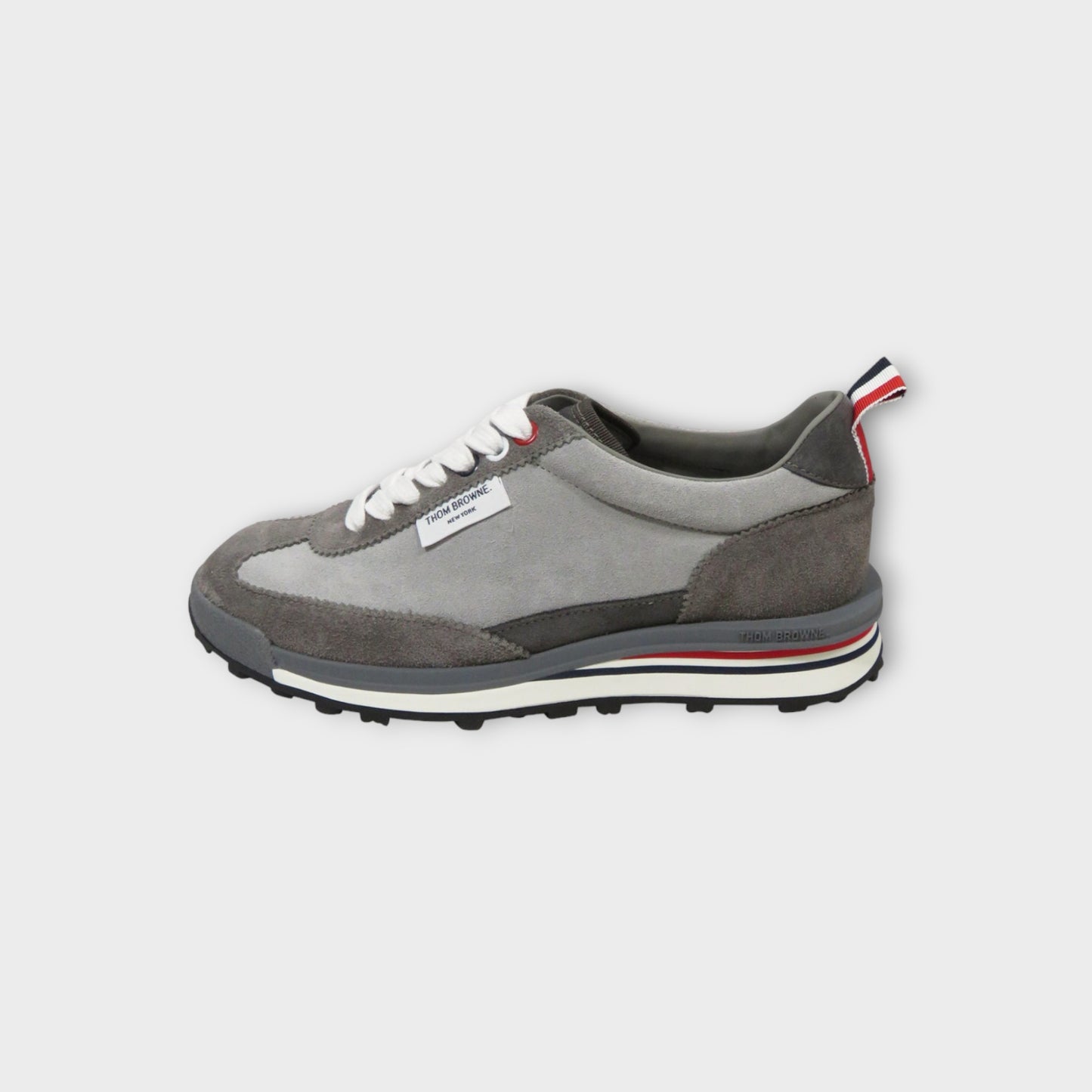 THOM BROWNE TECH RUNNER IN FINE KID SUEDE