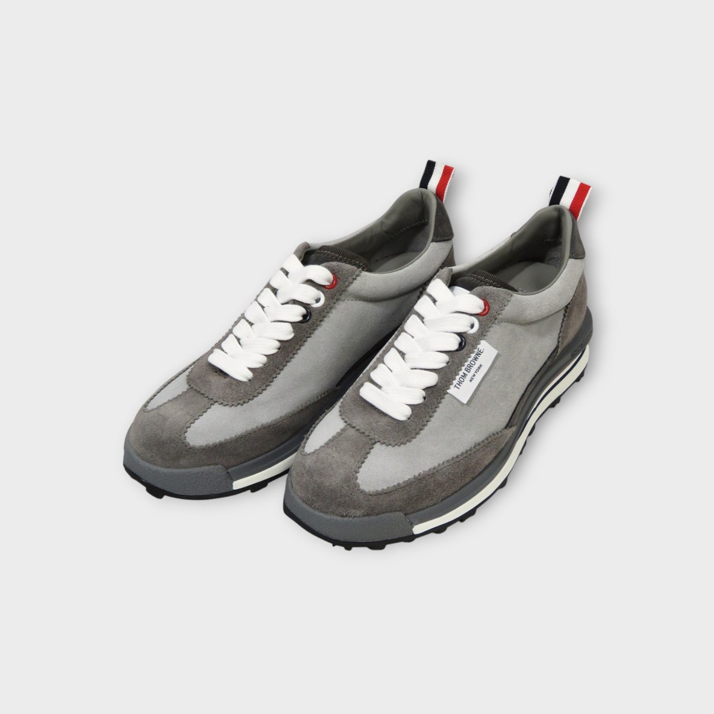 THOM BROWNE TECH RUNNER IN FINE KID SUEDE