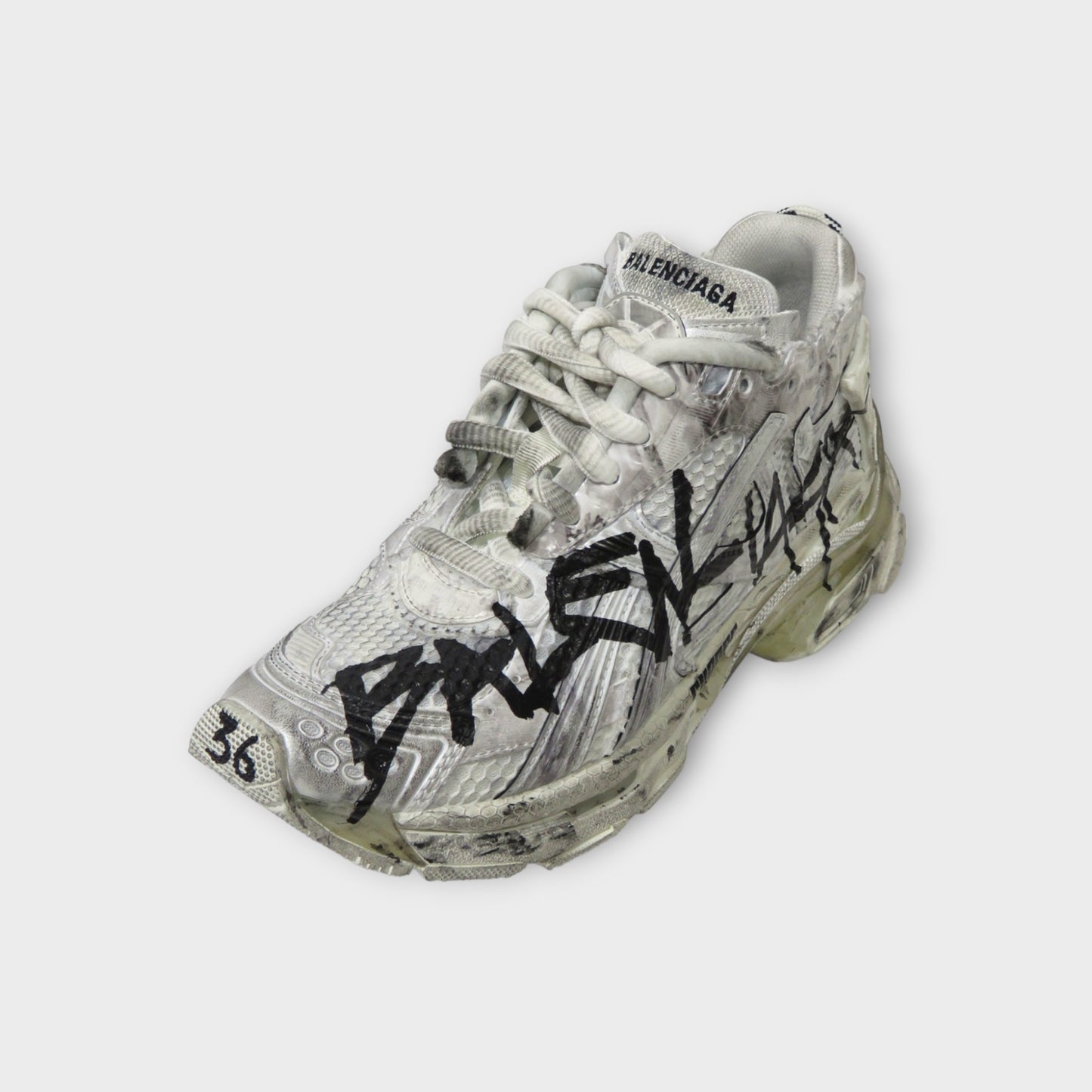 BALENCIAGA   RUNNER MNCLR GRAFFITI/W