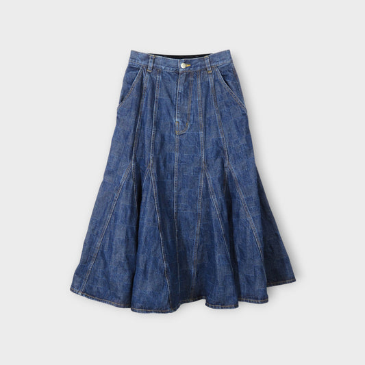 ANREALAGE   AZ DENIM SKIRT