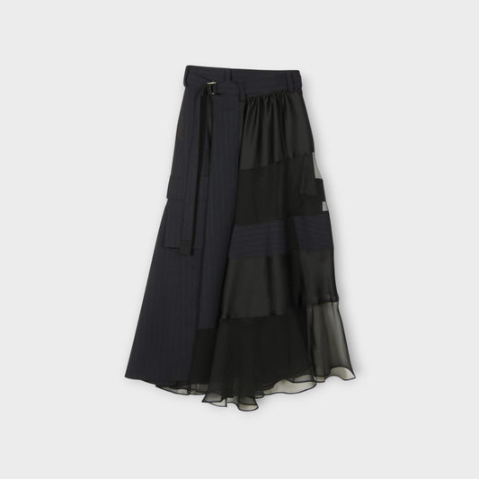 sacai Chalk Stripe Skirt