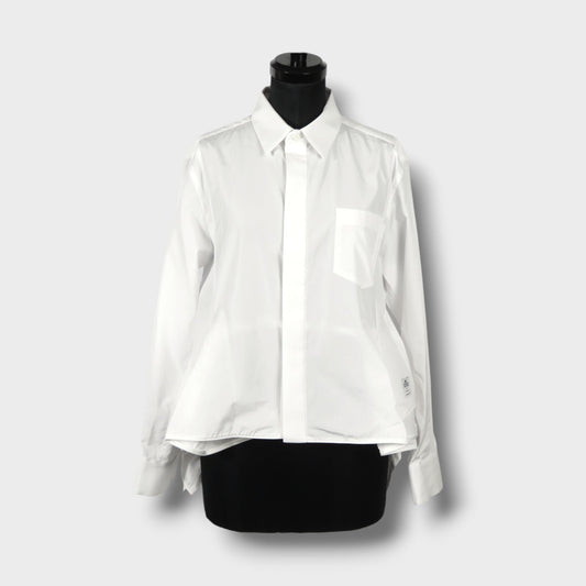 sacai Thomas Mason Cotton Poplin Shirt