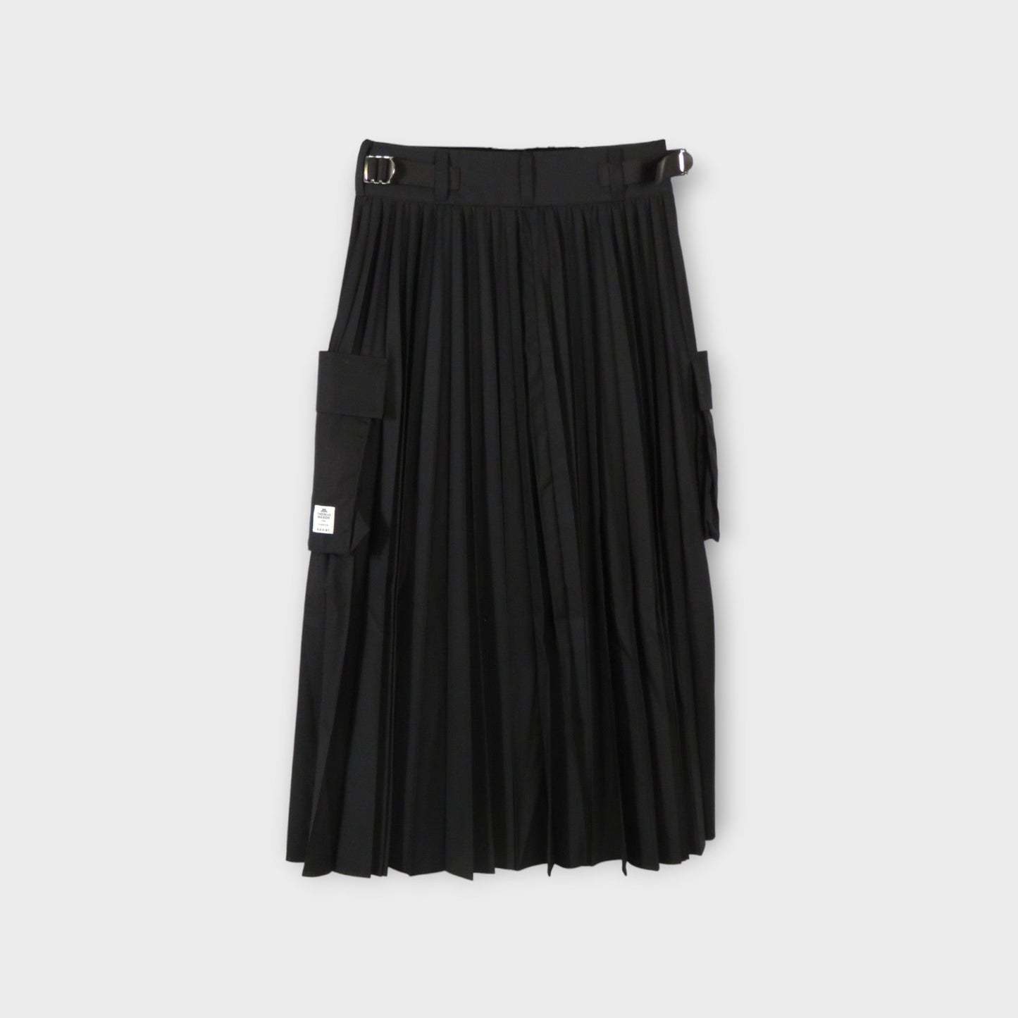 sacai Thomas Mason Cotton Poplin Skirt