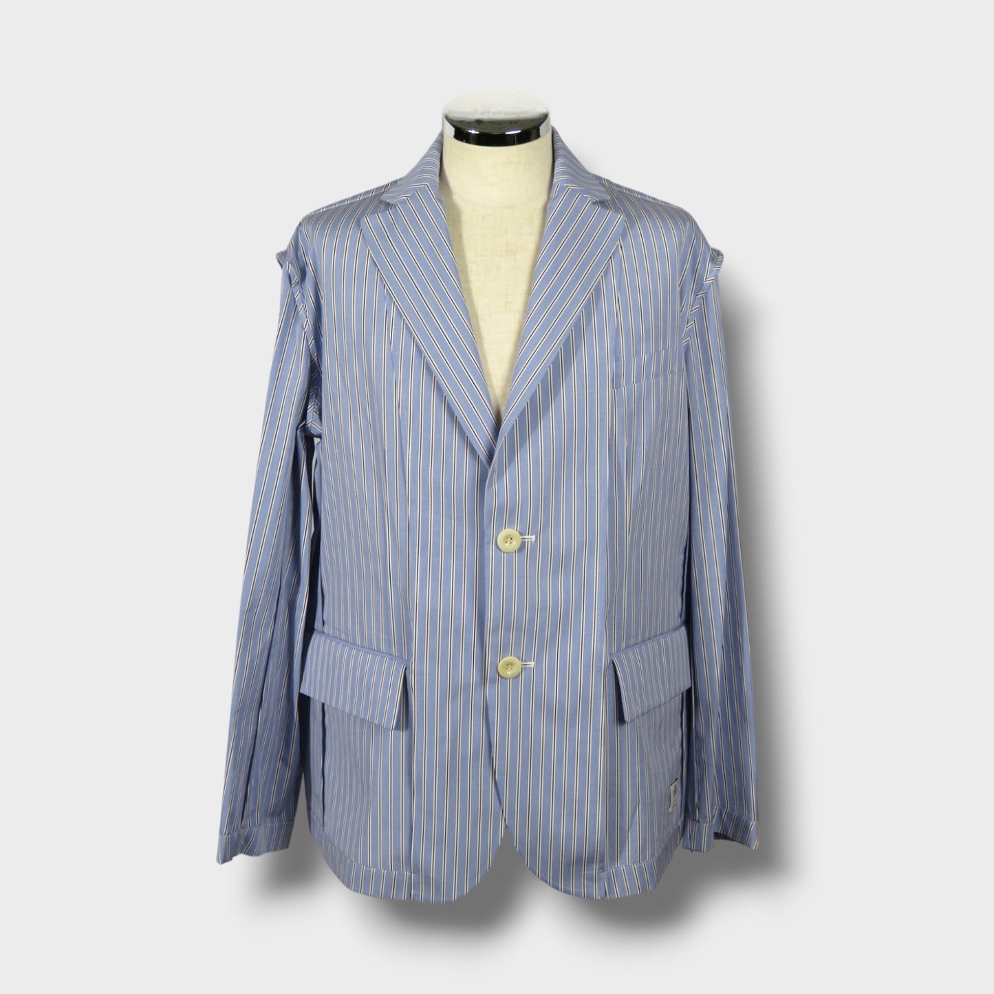 sacai Thomas Mason Cotton Poplin Jacket