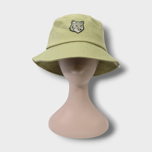 MAISON KITSUNÉ BOLD FOX HEAD BUCKET HAT