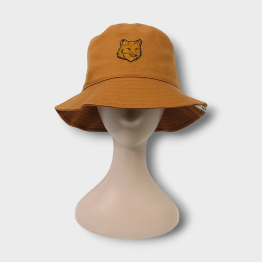 MAISON KITSUNÉ BOLD FOX HEAD BUCKET HAT