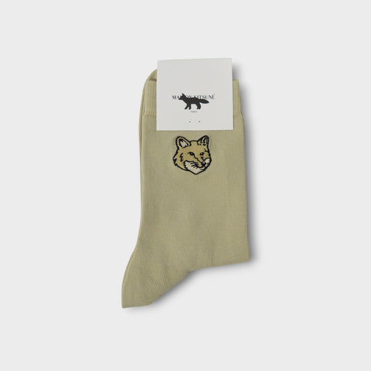 MAISON KITSUNÉ BOLD FOX HEAD SOCKS