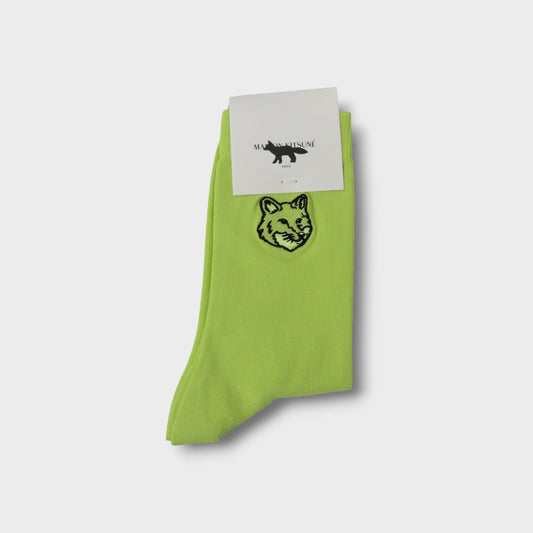 MAISON KITSUNÉ BOLD FOX HEAD SOCKS