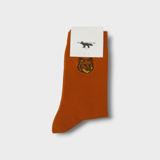 MAISON KITSUNÉ BOLD FOX HEAD SOCKS