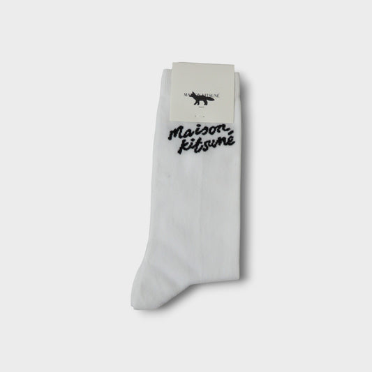 MAISON KITSUNÉ MAISON KITSUNÉ HANDWRITTING SOCKS