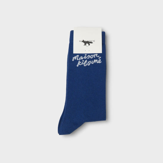 MAISON KITSUNÉ MAISON KITSUNÉ HANDWRITING SOCKS