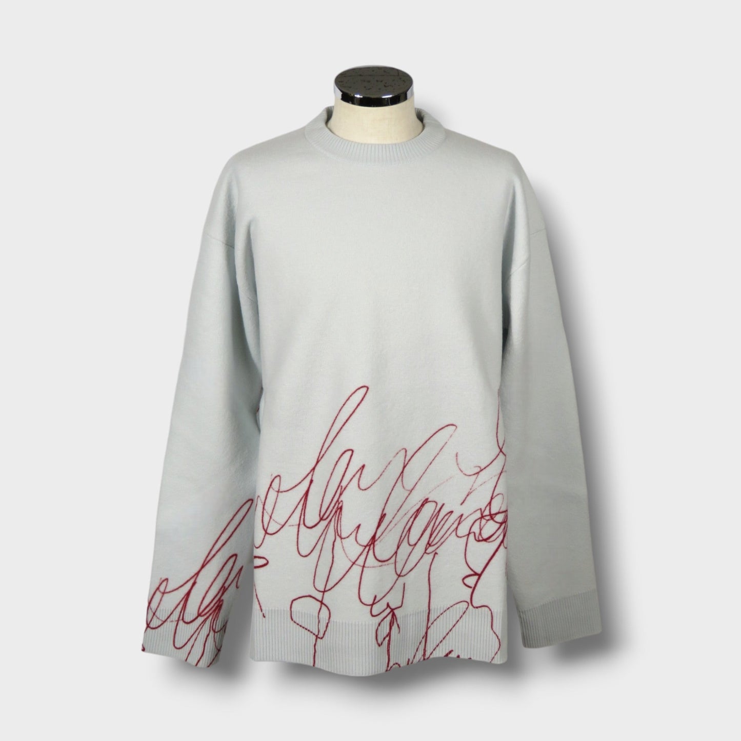 OAMC Knitwear SCRIBBLE CREWNECK