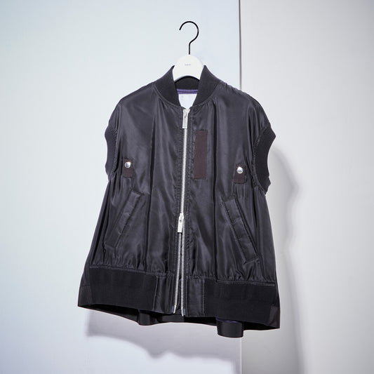 sacai WOMEN Nylon Twill Vest