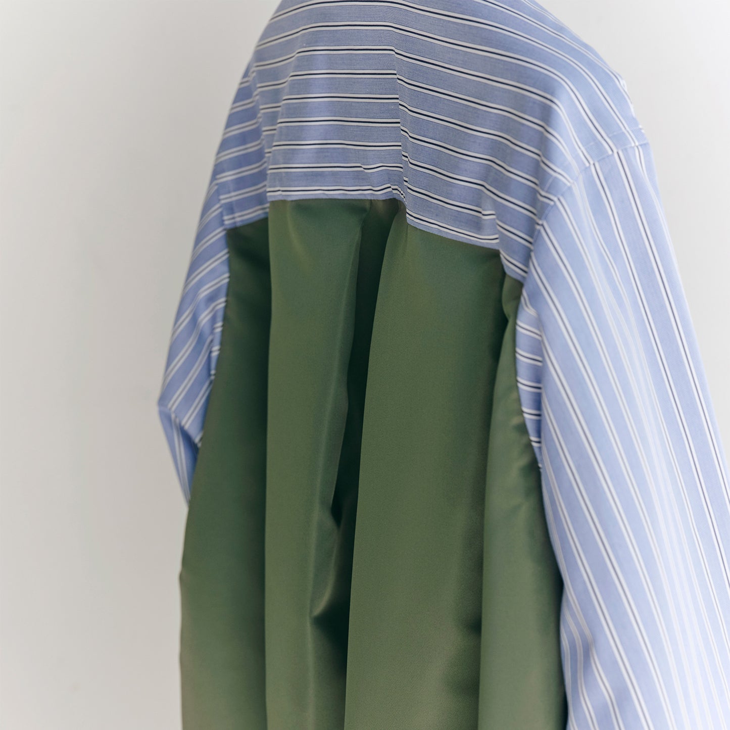 sacai WOMEN Cotton Poplin x Nylon Twill Shirt