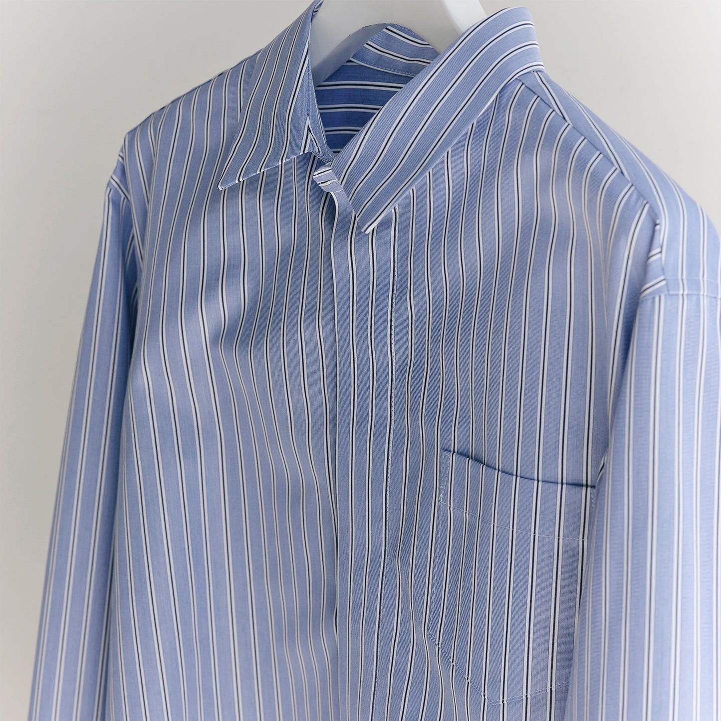 sacai WOMEN Cotton Poplin x Nylon Twill Shirt