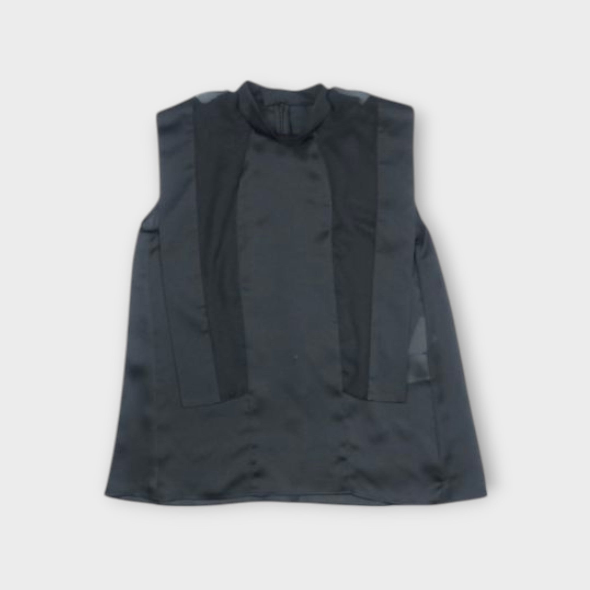 sacai Satin x Chiffon Pullover – mou by ACROPOLIS