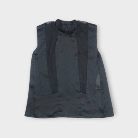 sacai Satin x Chiffon Pullover